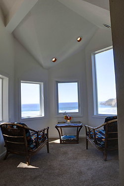 Ocean view rooms